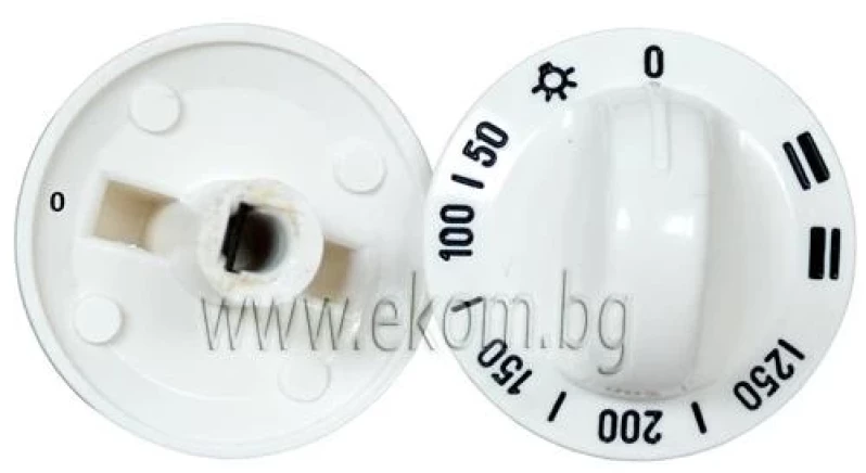 341CU40 Врътка за печка BEKO фурна комбинирана бяла гравирана