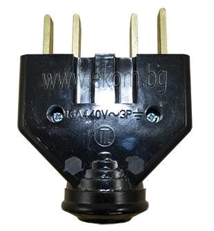 802TH29 Щепсел 3х32А/380V 02 удароустойчив