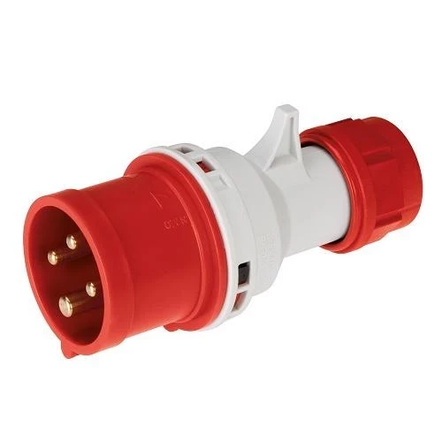 802EC01 Подвижен щепсел IP44 380/415V 3P+T 16A EC69072
