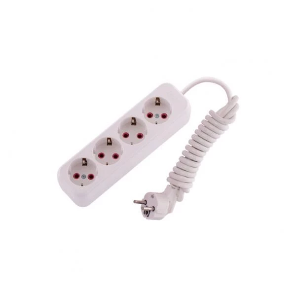 801ЕЛ21 Съединител четворен Лила 3x1.5/2m. 720-0402-401-1