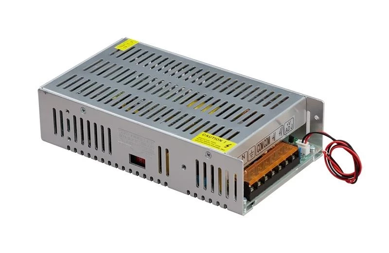 Димиращо захранване, стабилизирано 0-10VDC управление, 300W, 12VDC, 25A