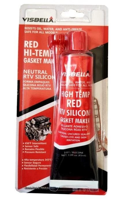 317CU03 Високотемпературен червен силикон