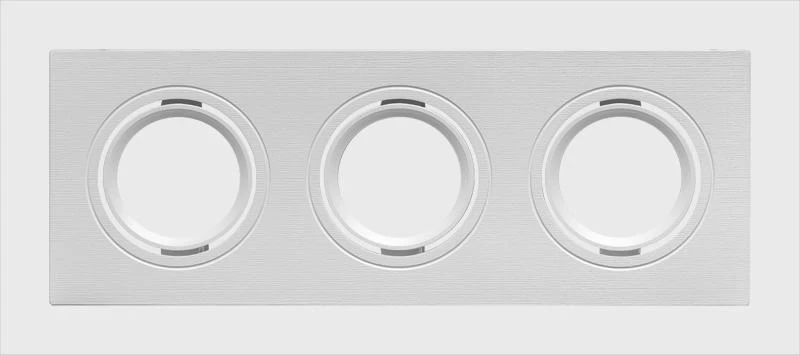 ЛУНА ЗА ВГРАЖДАНЕ GU10 ТРОЙНА ПОДВИЖНА