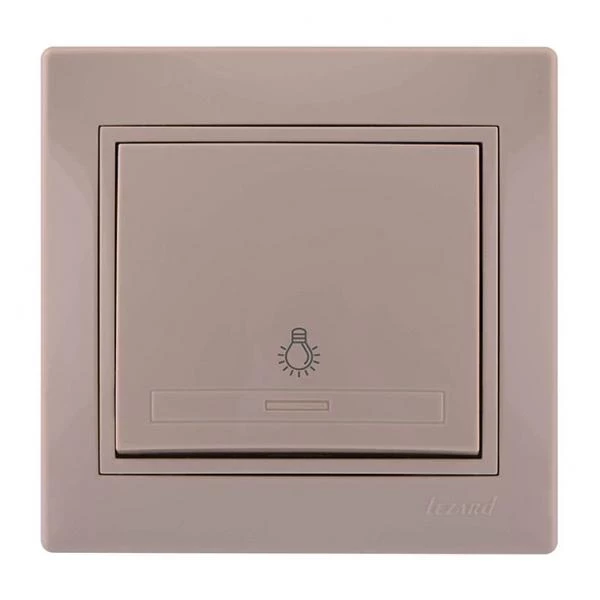 804ЕЛ11 Бутон стълбищен скрит монтаж Мира крем 701-0303-102