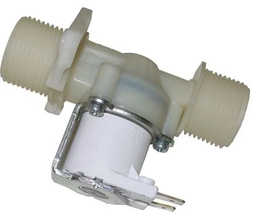 153LG28 Електромагнитвентил единичен 3/4"-3/4" 180° 12V