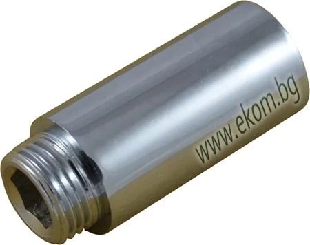 102ET10 Удължител хром 1/2"x90 mm