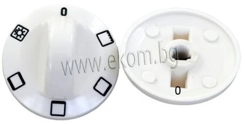 341CU43 Врътка за печка GORENJE 6 такта фурна бяла