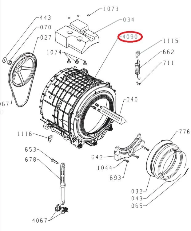Казан к-кт 804084 - GORENJE