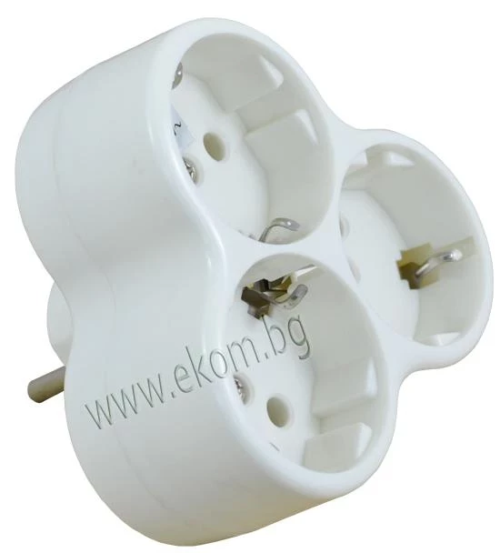 803KT02 Разклонител троен за контакт 7313