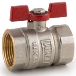 104TU10 Сферичен кран 1/2" Ж/Ж "Т" дръжка 0200010R