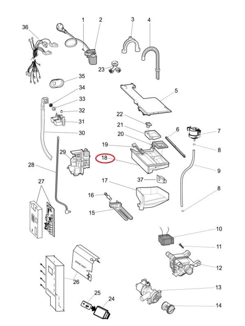 Вана за прах 286085 - ARISTON