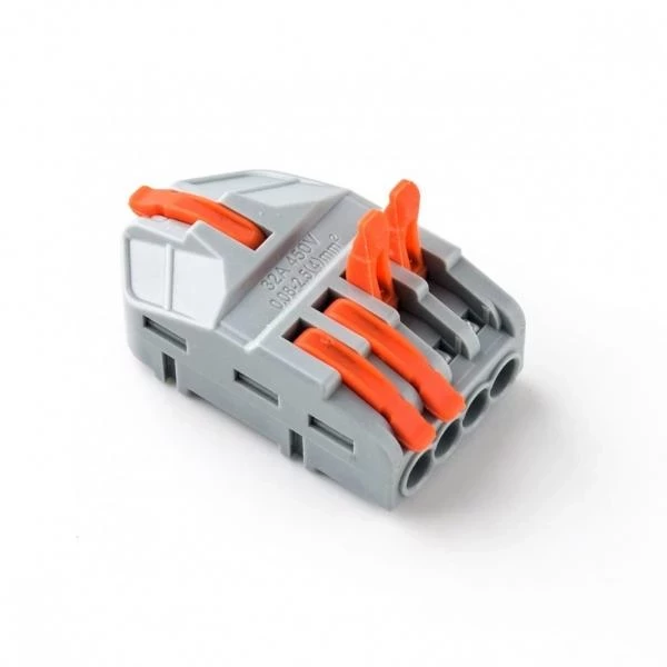 805JI08 Клема 0.08-4mm, 1/4 извода, 32А, CMK-421-4