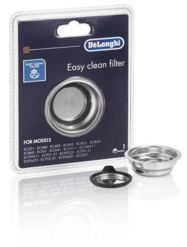 442DL04 Цедка 1 кафе,двойно дъно,крема диск-DE LONGHI