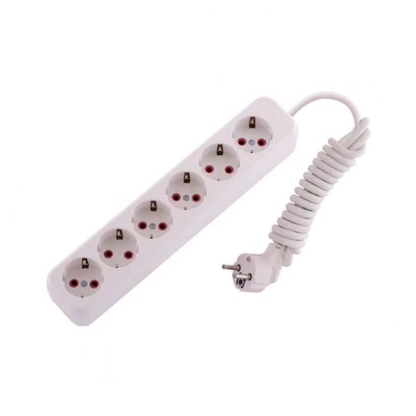 801ЕЛ24 Съединител шесторен Лила 3x1.5/2m. 720-0602-601