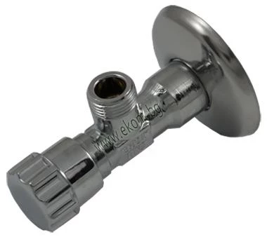 Сферичен кран 1/2"x1/2" ъглов