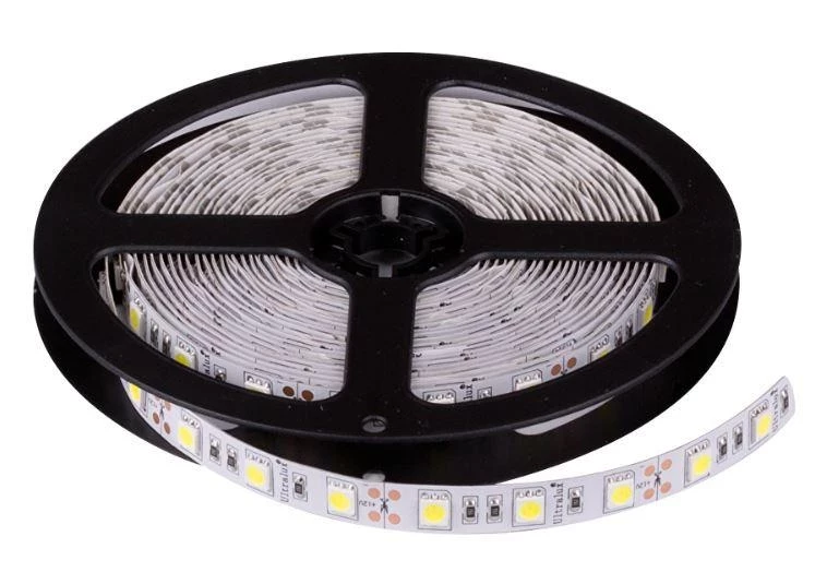 LED лента, 13.5W/m, 6500K, 12V DC, SMD5050, 60 LEDs/m, IP65