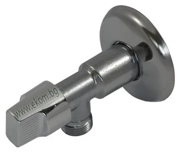 Сферичен кран 1/2"x3/8" ъглов 1/4 завъртане