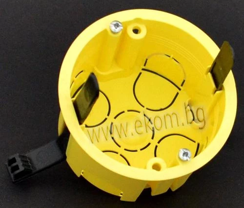 813МП18 Конзолна кутия ф60 бърз монтаж единична гипс картон