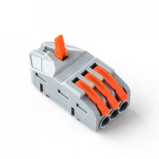 805JI07 Клема 0.08-4mm, 1/3 извода, 32А, CMK-421-3