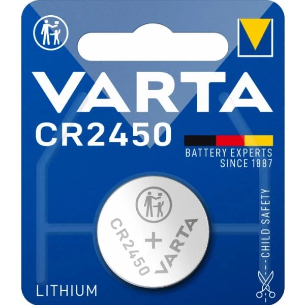902VR36 Литиева батерия Varta CR 2450 Electronics Lithium 3V