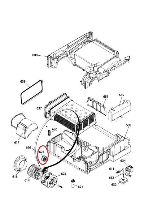 166ID00 Ролка за ремък-ARISTON