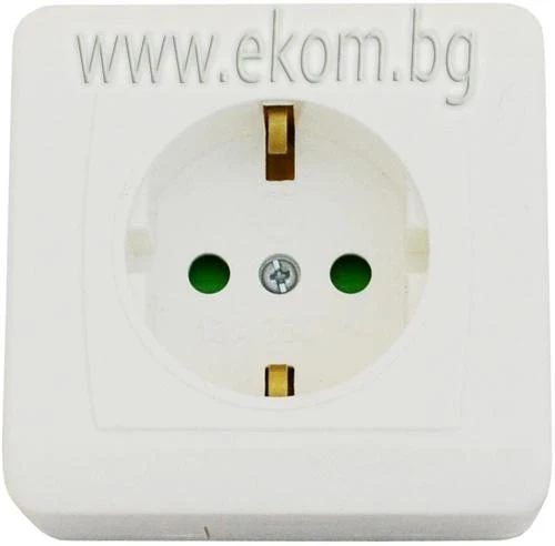 803НК11 Контакт Мираж бял открит монтаж