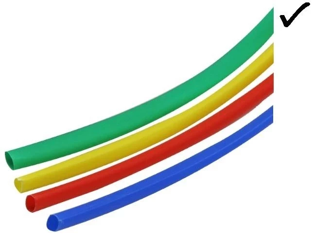 813ER08G Термосвиваем шлаух 8/4mm зелен 1m