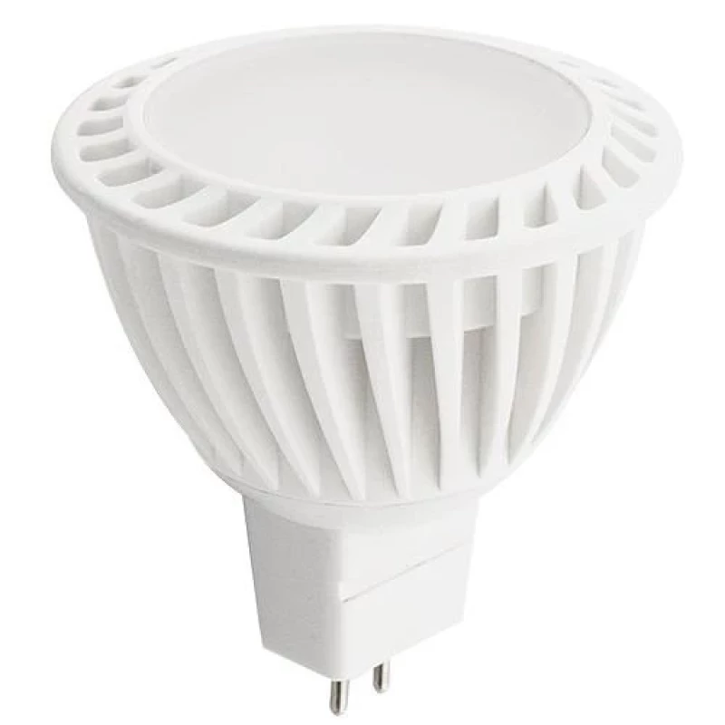 LED лампа луничка димираща 4W, MR16, 2700K, 12V DC, топла светлина