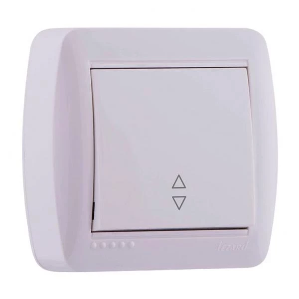 804ЕЛ16 Ключ открит монтаж Демет сх.6 бял 711-0200-105