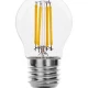 Thumbnail 2 of LED filament лампа топка, димираща, 4W, E27, 2700K, 220-240V AC, топла светлина