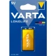 Thumbnail 1 of 902VR08 Алкална батерия Varta Longlife 9V 6LP3146