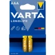 Thumbnail 1 of 902VR22 Алкални батерии Varta Longlife AAA LR03 2 бр.