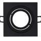Thumbnail 4 of Рамка за вграждане квадрат, GU10, подвижна, чернa, IP20