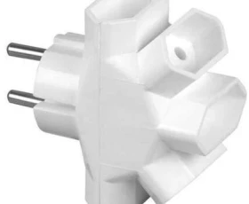 Снимка на 803TX00 Разклонител петторен за контакт 16А 250V R-5 (Bl)