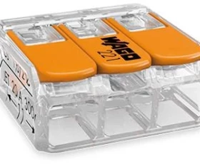 Снимка на 805WG01 КЛЕМА 3х4mm2 221-413