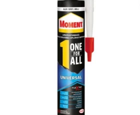 Снимка на 917HK19 Moment OneForAll Express бързосвързващо монт. лепило Flextec бяло 390 гр.