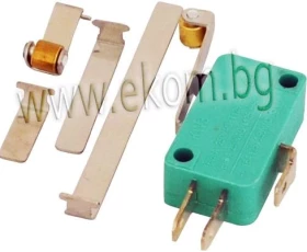 Снимка на 447КМ03 Микропрекъсвач 3 извода универсален