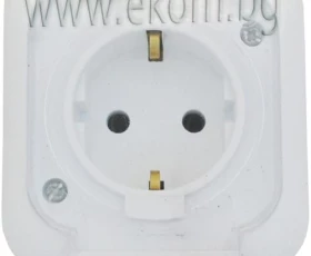 Снимка на 803НК10 Контакт единичен бял IP 44 открит монтаж