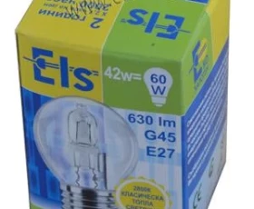Снимка на Халогенна лампа G45 E27 42W 230V ЕКО