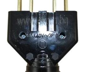 Снимка на 802TH29 Щепсел 3х32А/380V 02 удароустойчив