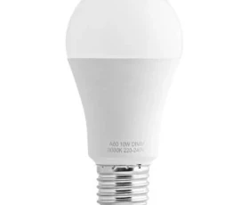 Снимка на LED лампа крушка димираща, 10W, E27, 4200K, 220-240V AC, неутрална светлина