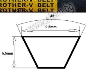 Снимка на 116LG40A Ремък 3L 470
