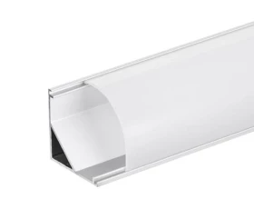 Снимка на АЛУМИНИЕВ ПРОФИЛ ЗА LED ЛЕНТА, ЪГЛОВ ГОЛЯМ, 2М