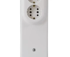 Снимка на 803АТ02 Панелен контакт- бял двоен 7119