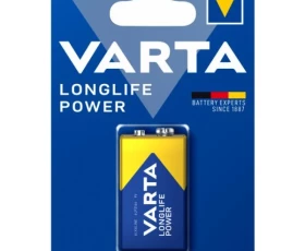 Снимка на 902VR21 Усилена алкална батерия Varta Longlife Power 9V 6LP3146