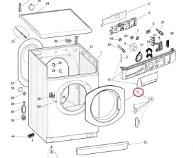 Снимка на Люк к-кт 262255 - HOTPOINT ARISTON