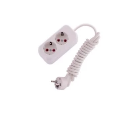 Снимка на 801ЕЛ17 Съединител двоен Лила 3x1.0/2m. 720-0202-201