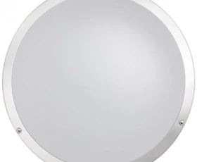 Снимка на Декоративна LED плафониера 18W, 4200K, 220-240V AC, сатиниран никел, кръг, IP20