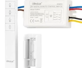 Снимка на Триканален ключ с RF дистанционно управление 220V AC