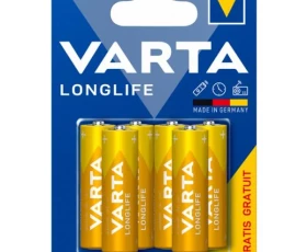 Снимка на 902VR25 Алкални батерии Varta Longlife АA LR6 4+2 бр.